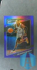 2021-22 Panini Donruss Optic Purple Prizm Dejounte Murray #116